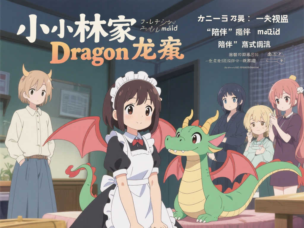 《小林家的龙女仆:寂寞之龙》全新视觉图曝光,新增声优阵容揭晓 《小林家的龙女仆:寂寞之龙》全新视觉图曝光,新增声优阵容揭晓