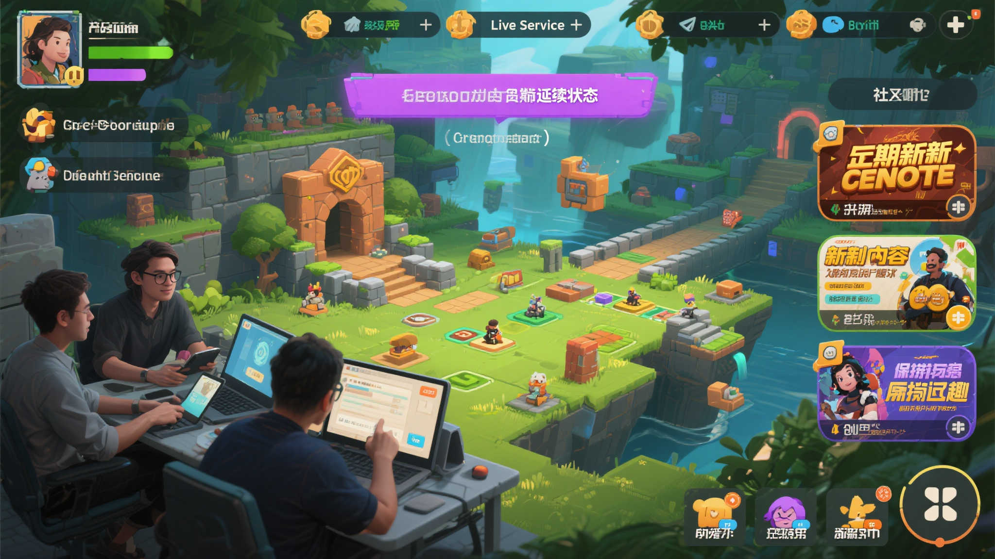 《心之眼》制作人会议:不断更新引领涅槃重生 《心之眼》制作人会议:不断更新引领涅槃重生