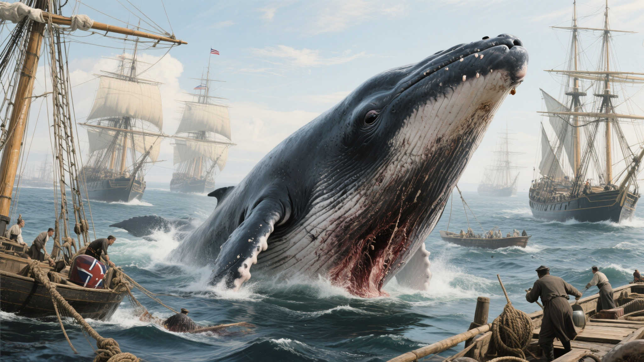 《北海鲸梦》:从地狱归来的猎鲸者与消逝的故乡船 《北海鲸梦》:从地狱归来的猎鲸者与消逝的故乡船